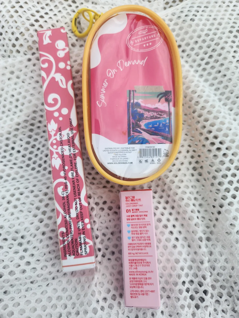 3pc: Empty Yara, Empty Sol in Ibiza Marbella & Colorgram Juicy Drop Tint NIB